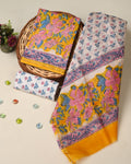 Elegant premium quality chanderi silk suit