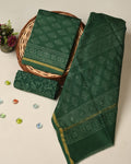 Elegant premium quality chanderi silk suit