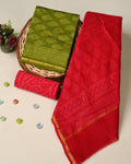 Elegant premium quality chanderi silk suit