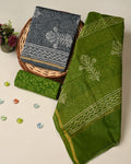 Elegant premium quality chanderi silk suit