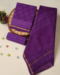 Exclusive chanderi silk suit