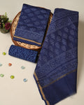 Premium Chanderi silk suit