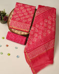 Premium Chanderi silk suit