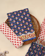 Exclusive Sanganeri Cotton Suit With Cotton Dupatta