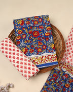 Exclusive Sanganeri Cotton Suit With Cotton Dupatta