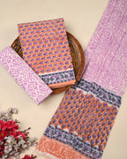 Exclusive Sanganeri Cotton Suit With Cotton Dupatta