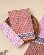 Exclusive Sanganeri Cotton Suit With Cotton Dupatta