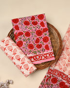 Exclusive Sanganeri Cotton Suit With Cotton Dupatta