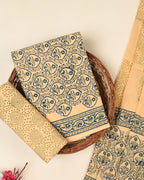 EXCLUSIVE SANGANERI COTTON SUIT WITH COTTON DUPATTA