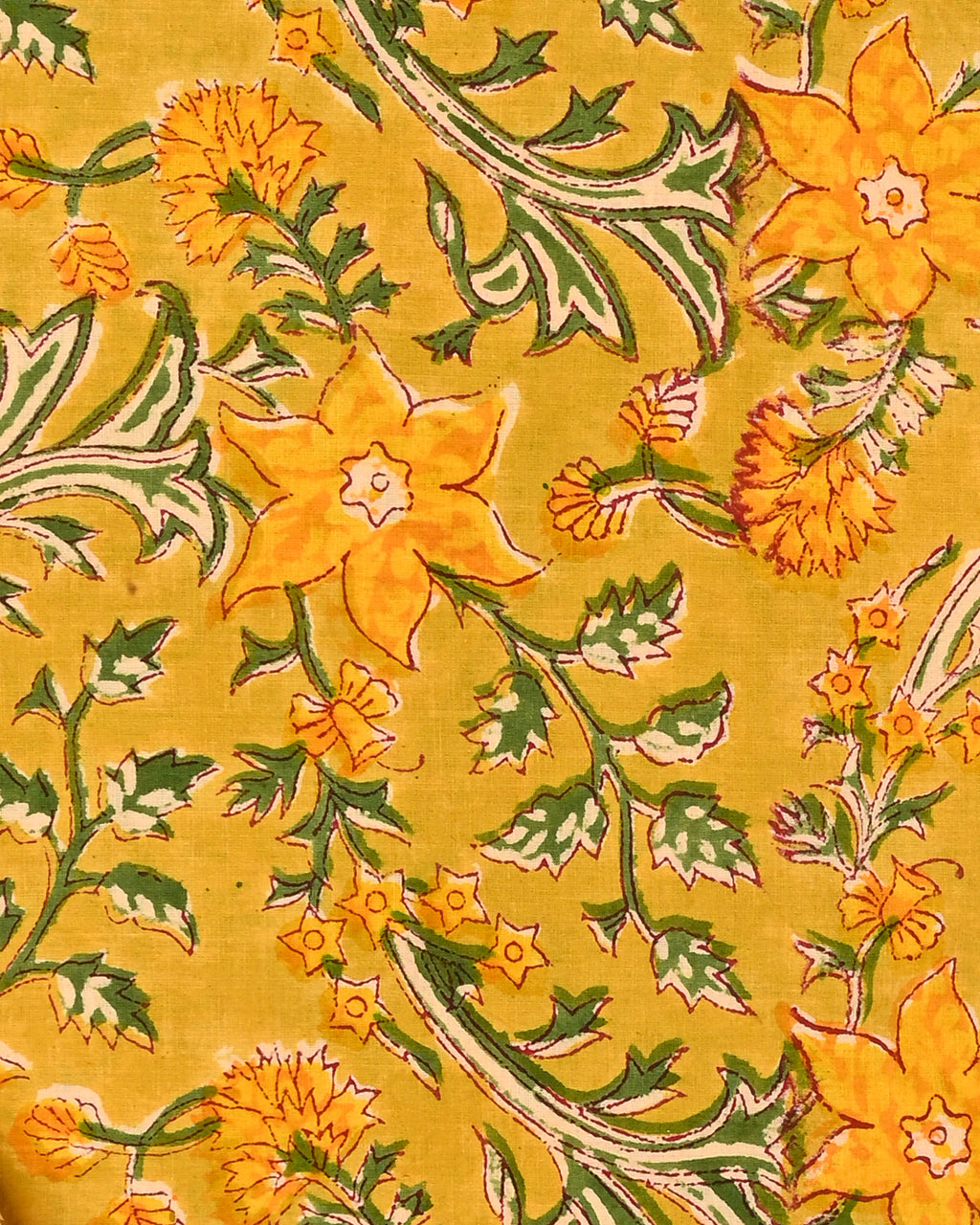 EXCLUSIVE SANGANERI COTTON SUIT WITH COTTON DUPATTA
