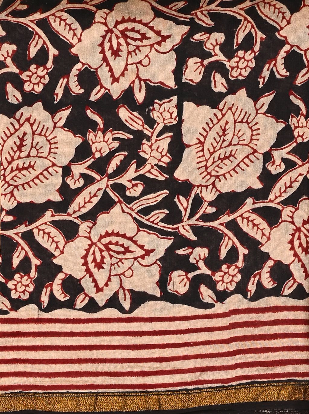 Exclusive bagru print chanderi silk suit