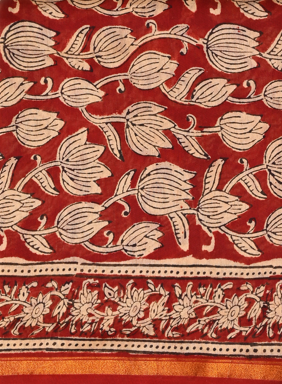 Exclusive bagru print chanderi silk suit