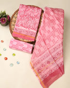 Elegant premium quality chanderi silk suit