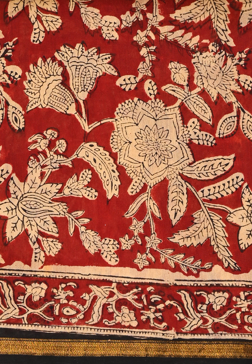 Exclusive bagru print chanderi silk suit