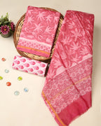 Elegant premium quality chanderi silk suit