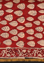 Exclusive bagru print chanderi silk suit