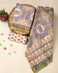 Elegant premium quality chanderi silk suit