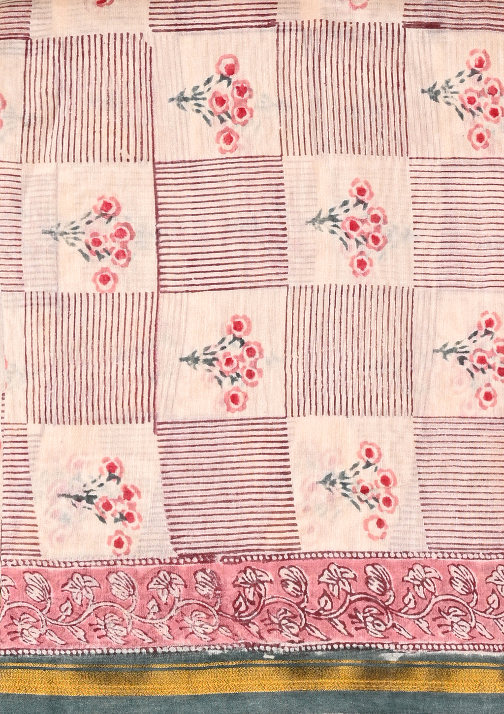 Elegant premium quality chanderi silk suit