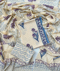 EXCLUSIVE SANGANERI COTTON SUIT WITH COTTON DUPATTA