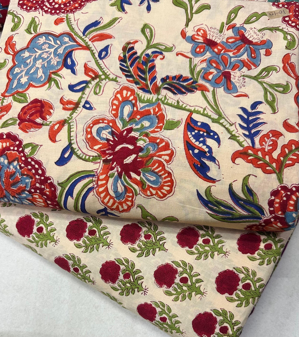 Premium Hand block printed combo set