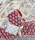 Exclusive Sanganeri Cotton Suit With Cotton Dupatta