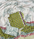 Exclusive Sanganeri Cotton Suit With Cotton Dupatta