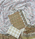 Exclusive Sanganeri Cotton Suit With Cotton Dupatta